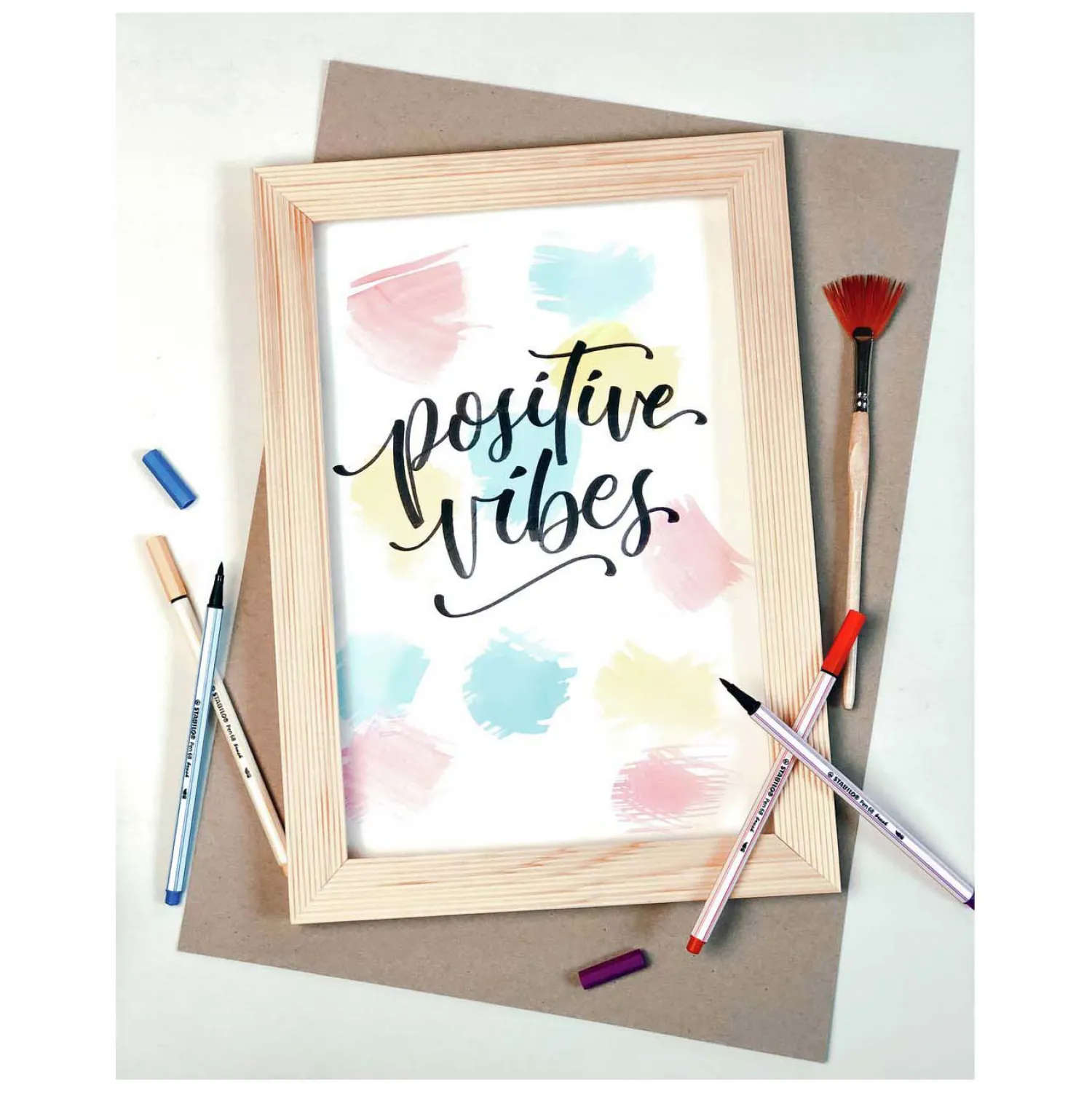 Pen 68 Brush - Viltstift - Citroen Geel (24)>Stabilo Clearance