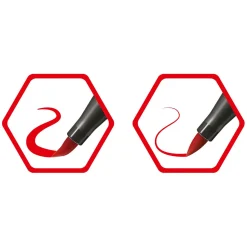 Pen 68 Brush - Viltstift - Citroen Geel (24)><noscript><img width=