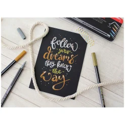 Pen 68 Metallic - Viltstift - Metallic Goud (68/810)-Stabilo Best