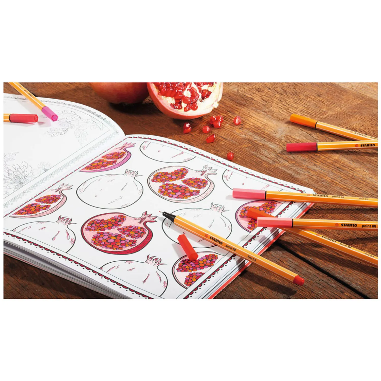 point 88 - Fineliner - Metalen Set Met 50 Stuks-Stabilo Clearance