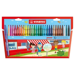 power - Viltstift - Set Met 30 Stuks>Stabilo Online