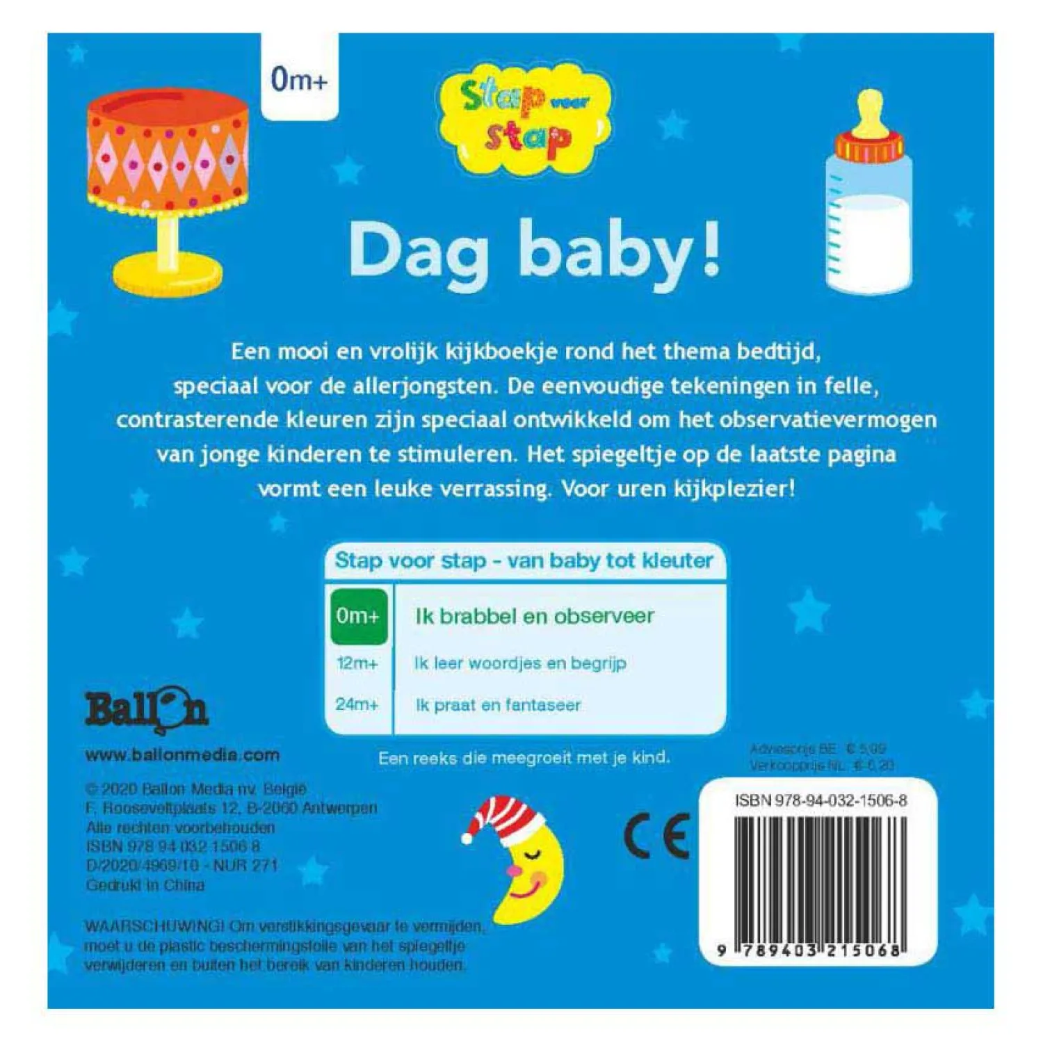 Standaard Uitgeverij Stap Voor Stap - Dag baby! Slaap Zacht 0m+ Sale