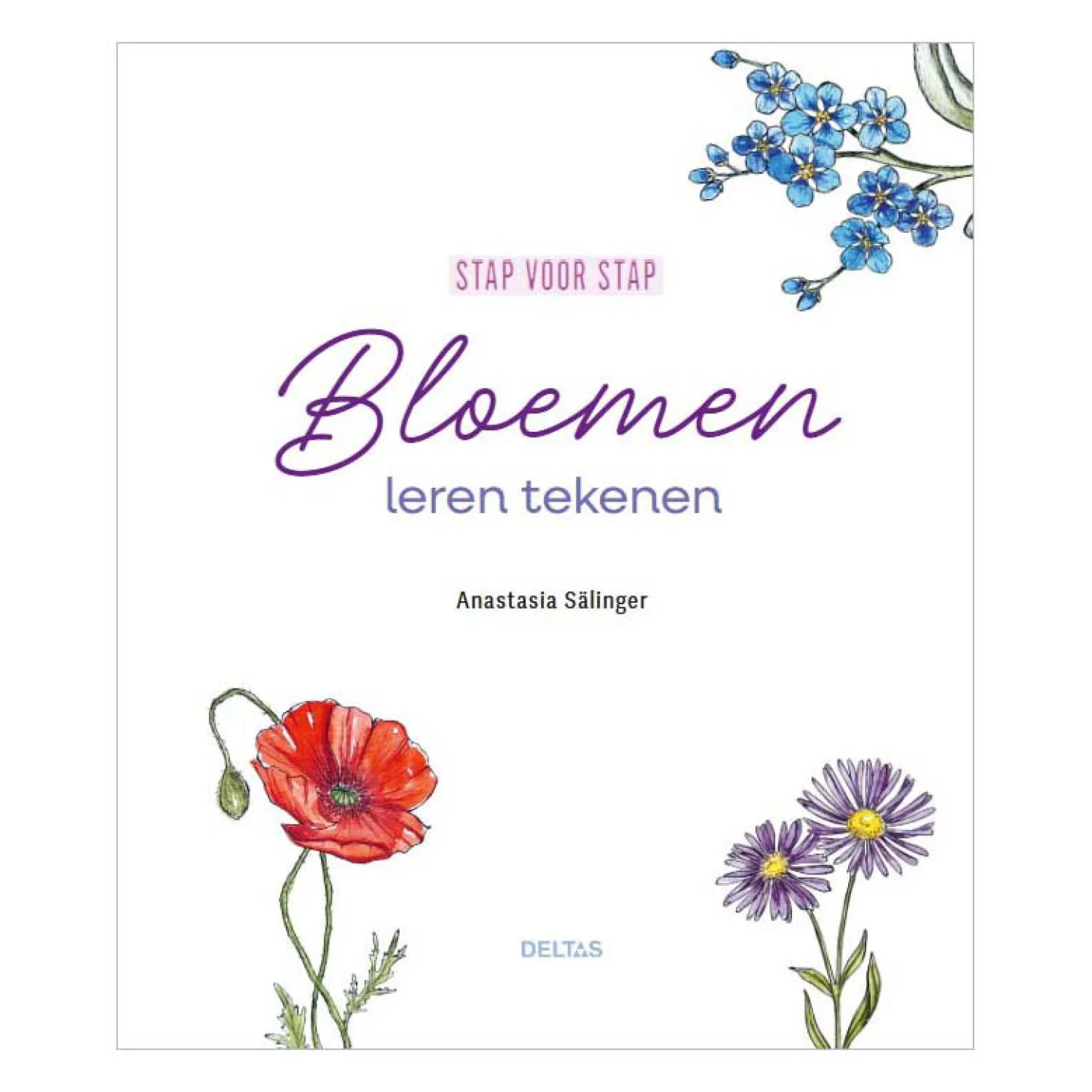 Stap Voor Stap Bloemen Leren Tekenen-Deltas Outlet