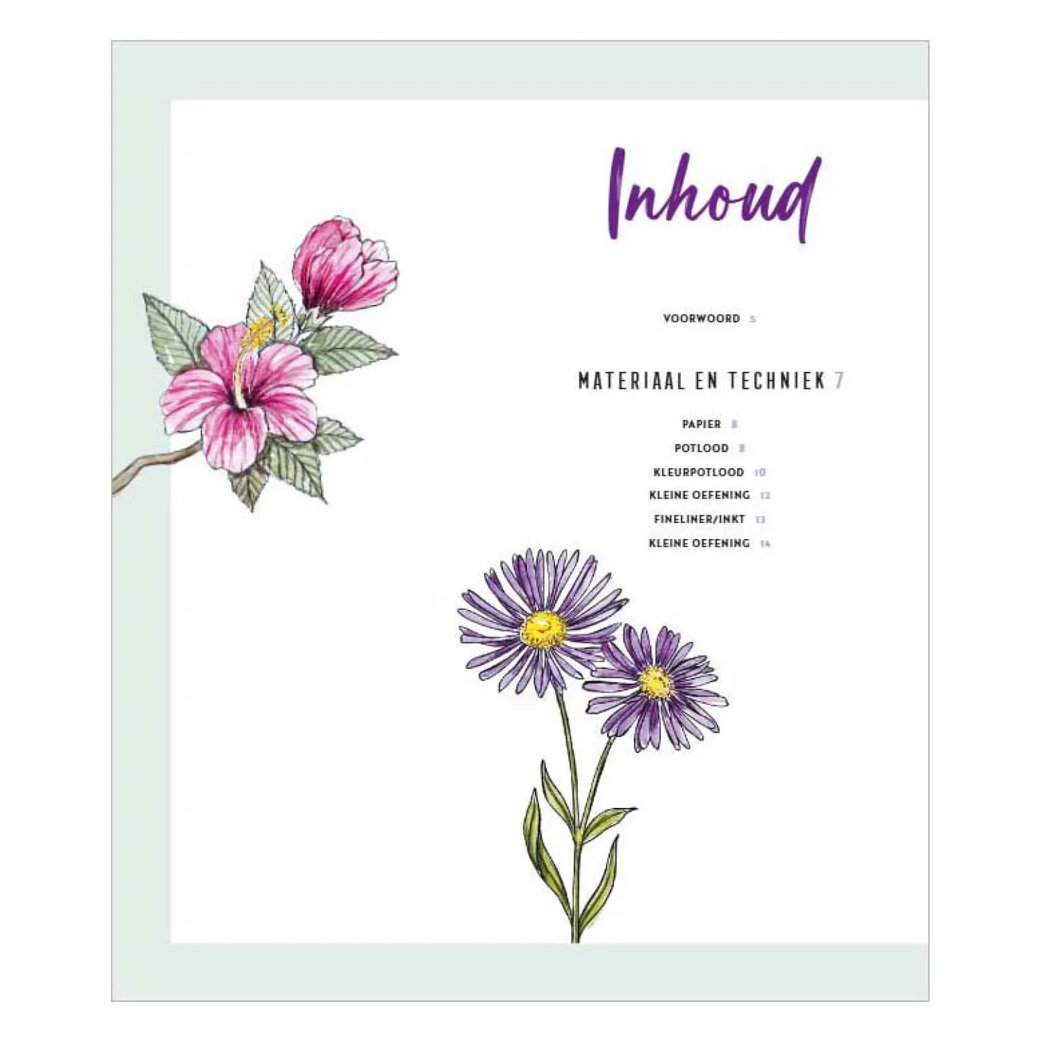 Stap Voor Stap Bloemen Leren Tekenen-Deltas Outlet