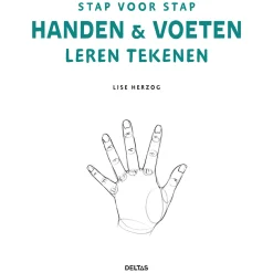 Stap voor Stap Handen en Voeten Leren Tekenen Hobbyboek>Deltas Hot