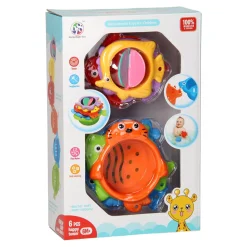 Stapel Badbekers Dieren, 6dlg.- Hot