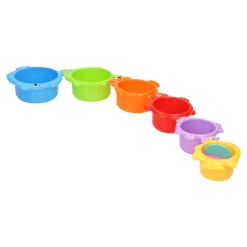 Stapel Badbekers Dieren, 6dlg.- Hot