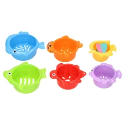 Stapel Badbekers Dieren, 6dlg.- Hot