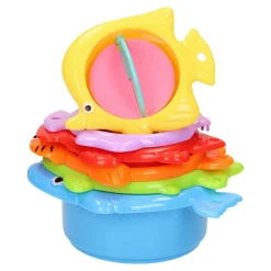 Stapel Badbekers Dieren, 6dlg.- Hot