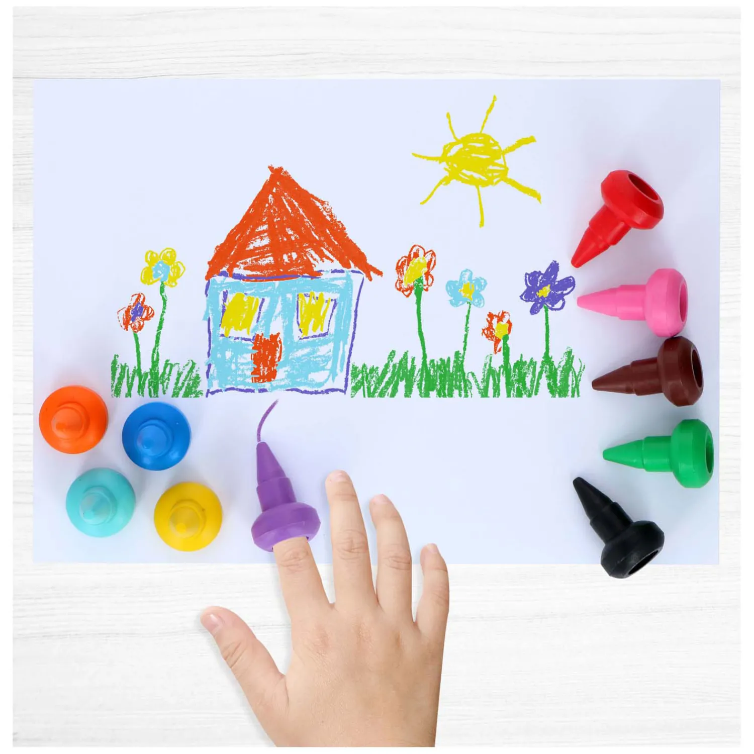 Stapelbare Waskrijtjes, 10st. Best