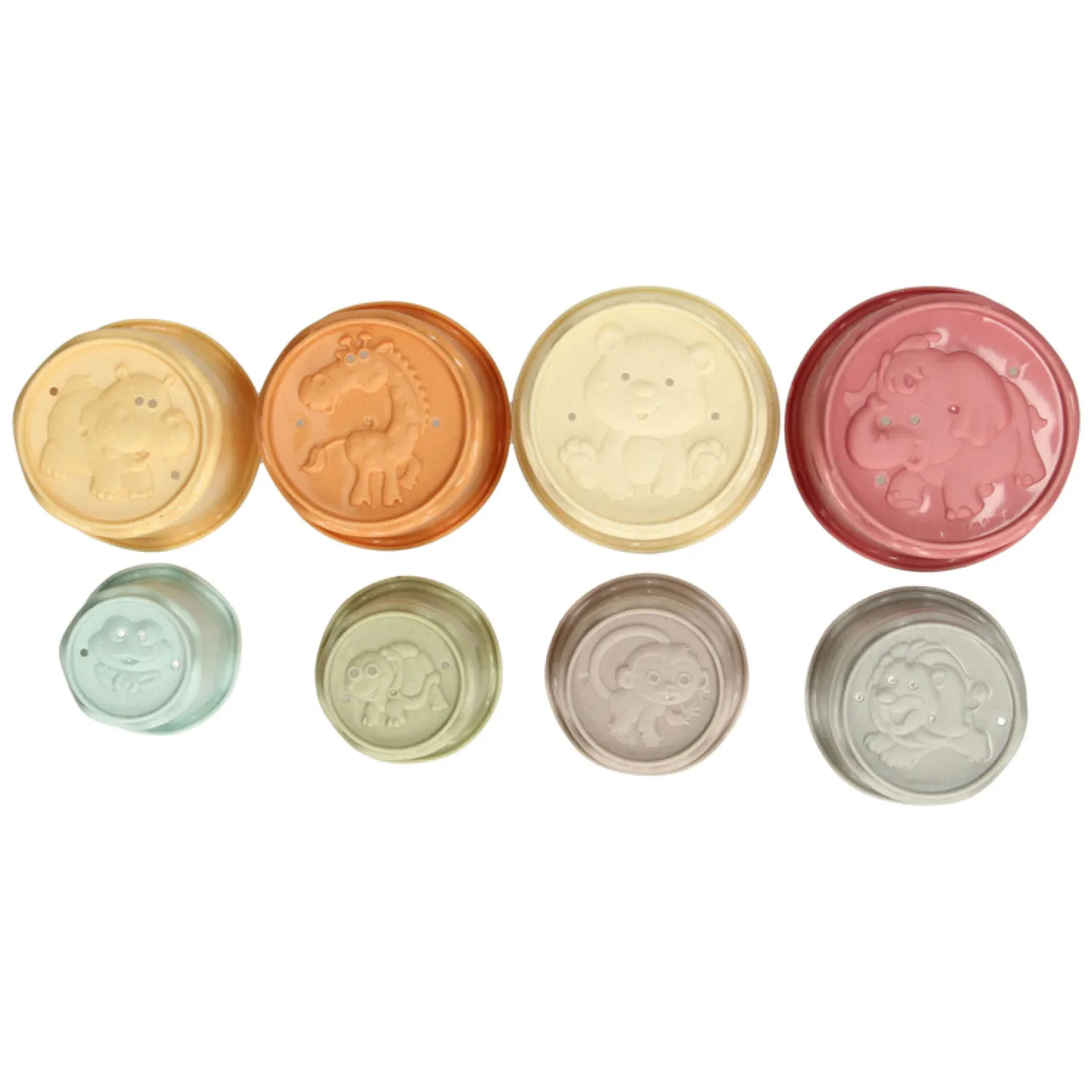 Stapelbekers Pastel- New