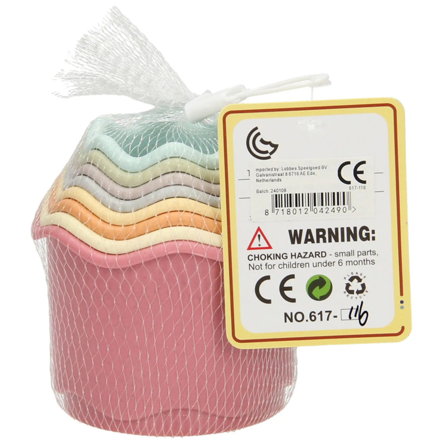 Stapelbekers Pastel- New