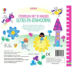 WPG uitgevers Stempelen met je vingers - Elfjes en Eenhoorns New