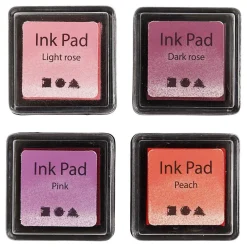 Stempelinkt Roze Tinten, 4st.-Creativ Company Outlet