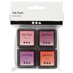 Stempelinkt Roze Tinten, 4st.-Creativ Company Outlet
