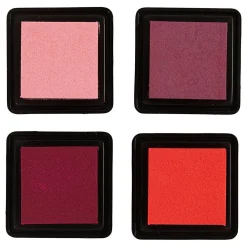 Stempelinkt Roze Tinten, 4st.-Creativ Company Outlet