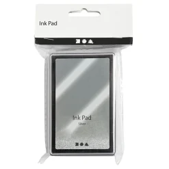 Stempelinkt Zilver, 9x6cm>Creativ Company Online