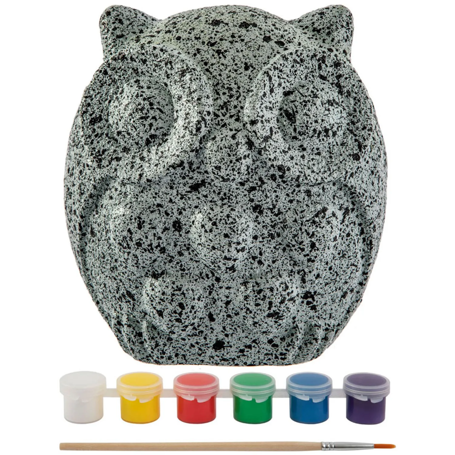 Stenen Schilderen Uil Verfset, 8dlg.>Creative Craft Group Clearance