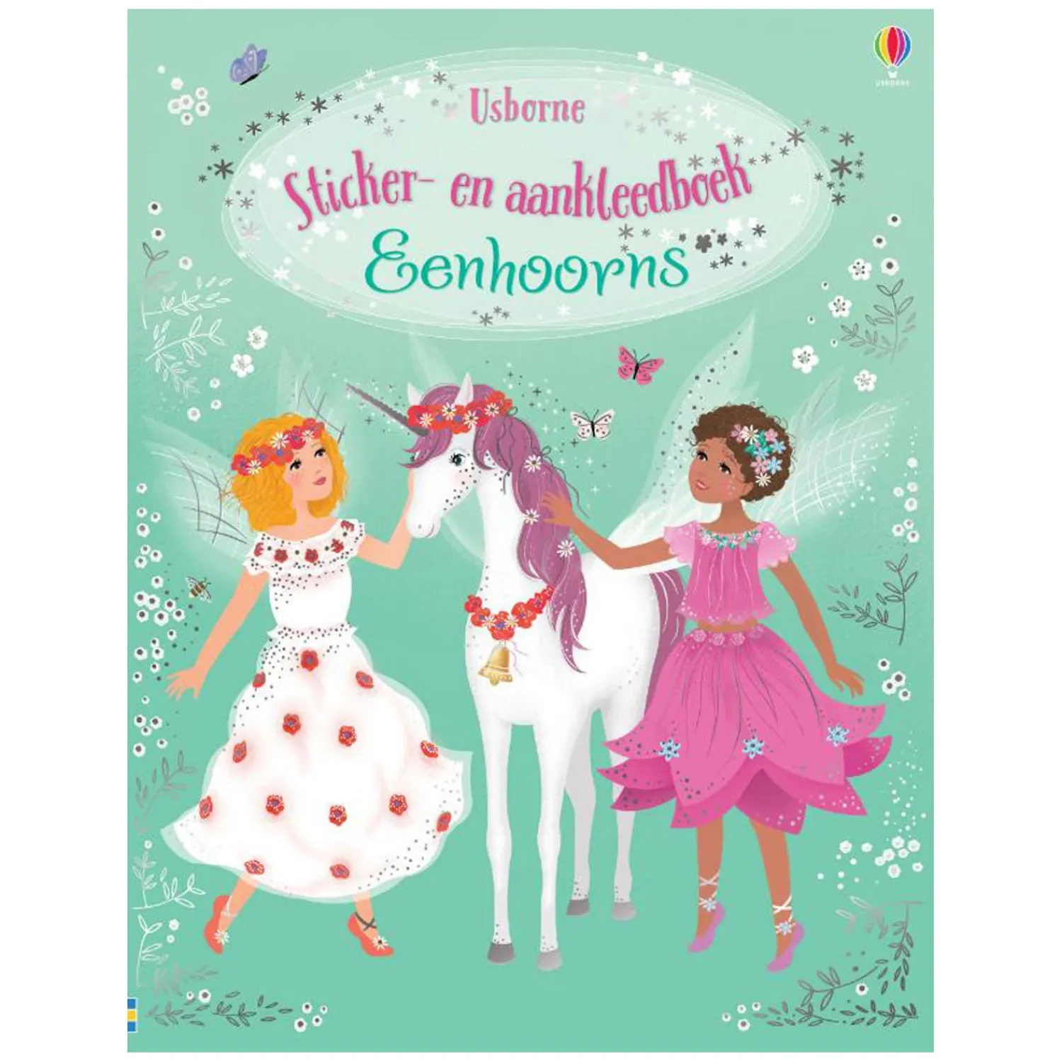Sticker- en Aankleedboek Eenhoorns-WPG uitgevers Discount
