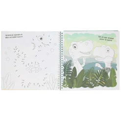 Mondikaarten Sticker- en Sjablonenboek Ik hou van Dino's Outlet