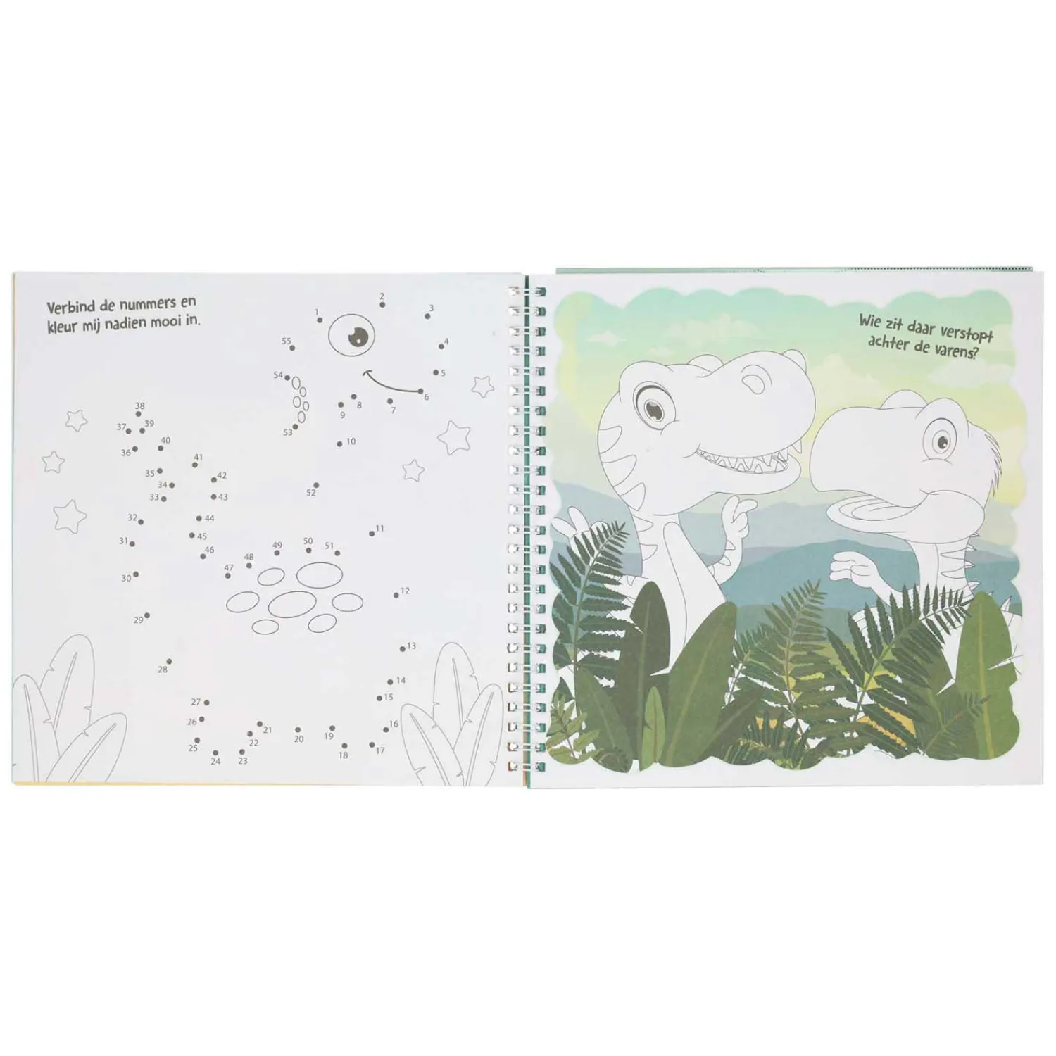 Mondikaarten Sticker- en Sjablonenboek Ik hou van Dino's Outlet