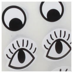 Sticker Ogen Zwart Wit, 2000st.-Creativ Company Online
