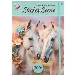 Sticker scene book A4,  200+ stickers-Creative Craft Group Sale