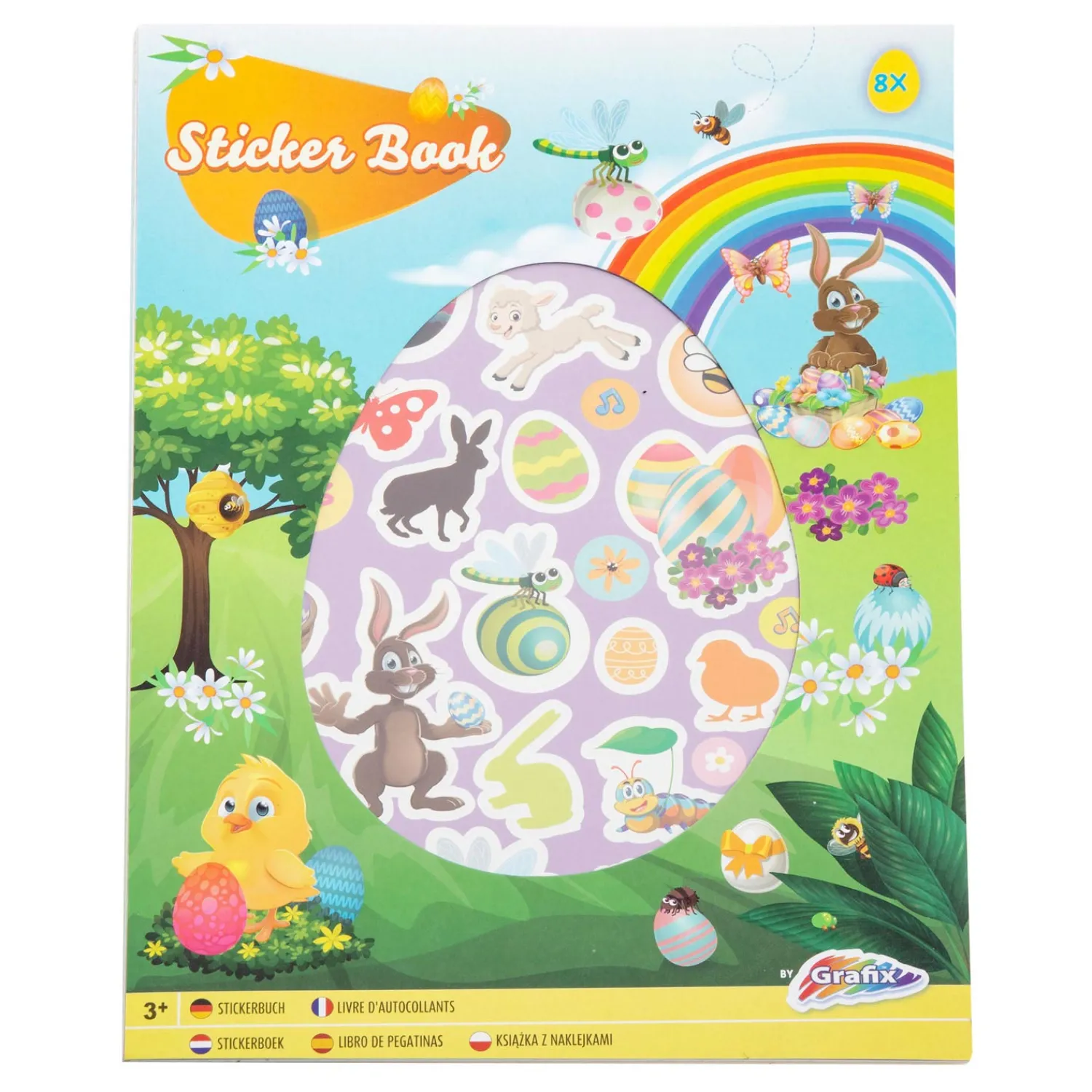 Stickerboek Pasen A4-Grafix Sale