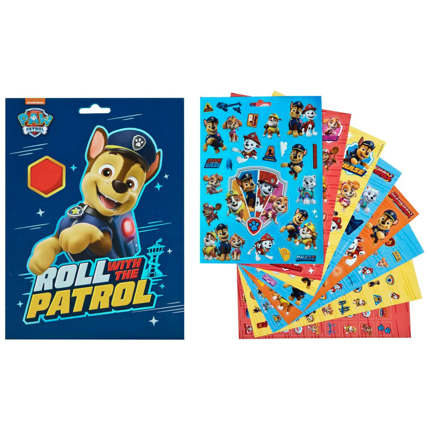 Stickerboek PAW Patrol met 8 Vellen>Undercover Best