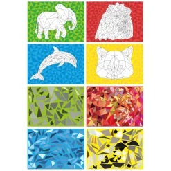 Stickeren op Nummer - Leeuw>Grafix