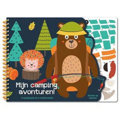 Stickeren op nummer - Mijn campingavonturen
