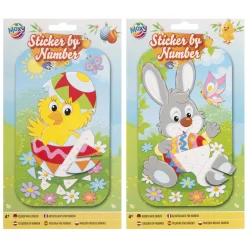 Creative Craft Group Stickeren op Nummer Pasen Discount