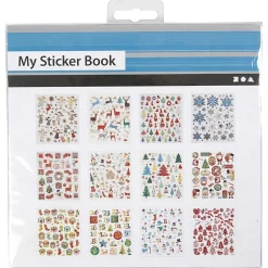 Stickerpakket Kerst, 12vel-Creativ Company Discount