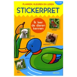 Stickerpret - Ik leer de dieren kennen>Deltas Outlet