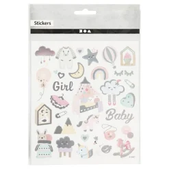 Stickers Baby Girl, 1 Vel>Creativ Company Discount