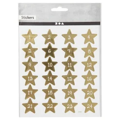 Creativ Company Stickers Cijfers, 1 Vel