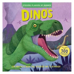 Stickers Plakken Op Nummer - Dino's-Lantaarn Publishers Best