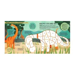 Stickers Plakken Op Nummer - Dino's-Lantaarn Publishers Best