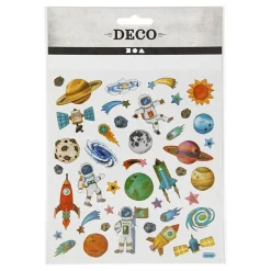 Creativ Company Stickers Ruimtevaart, 1 Vel Best