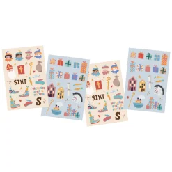 Stickers Sinterklaasfiguren, 49st.-Folat BV Outlet