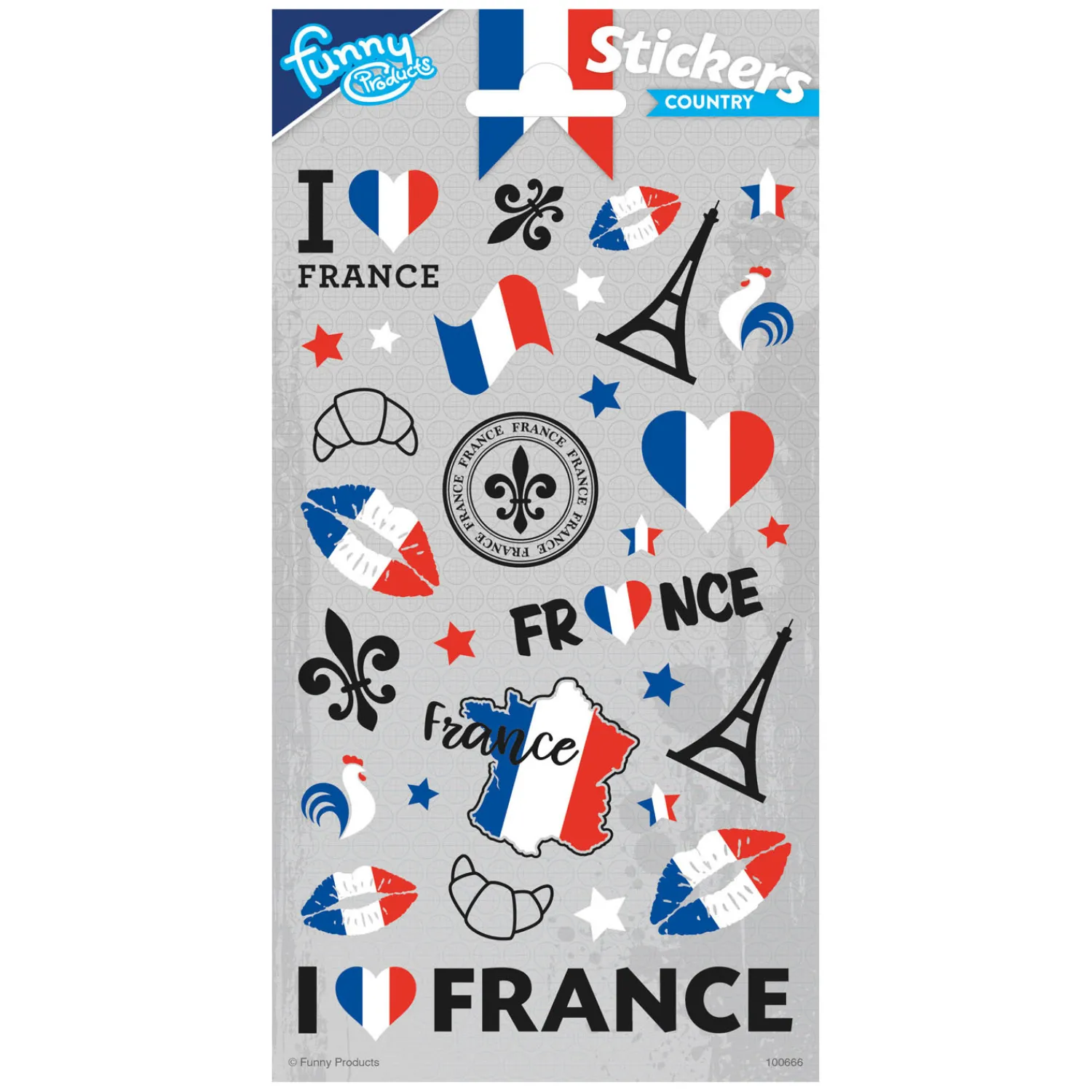 Stickervel Frankrijk>Totum Online