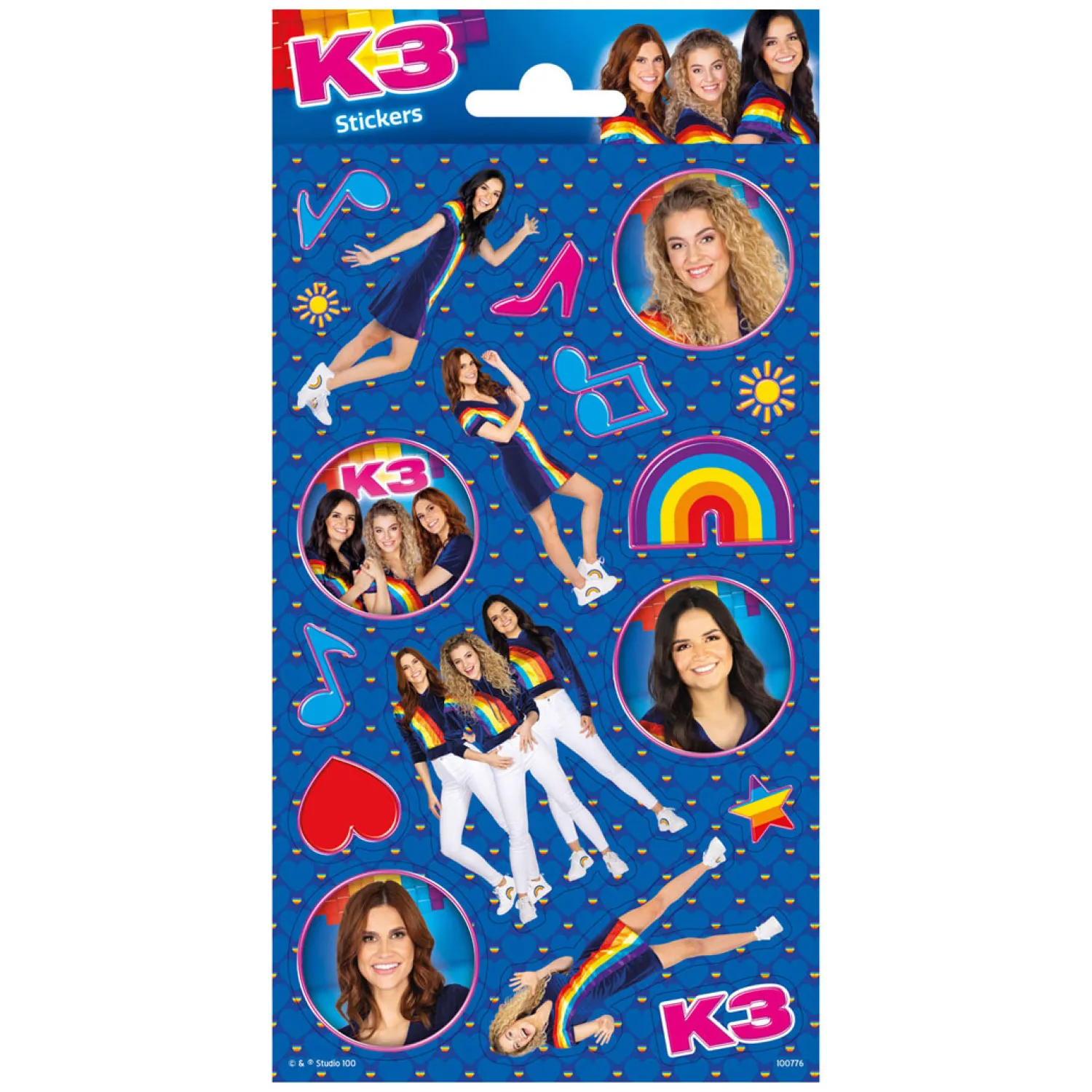 Totum Stickervel Glitter K3 Discount