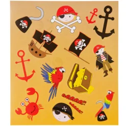 Stickervel Piraat>Duckiez New