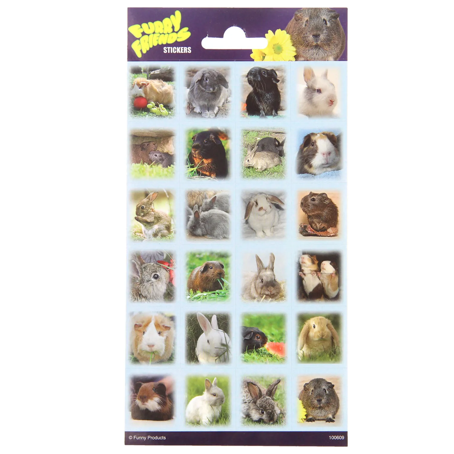 Stickervel Pluizige Vrienden>Totum Sale