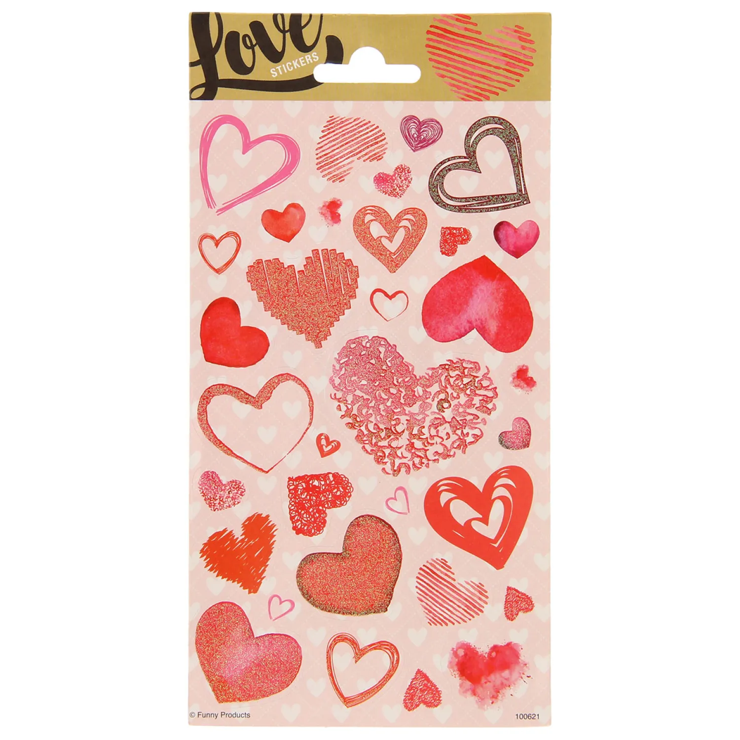 Stickervel Twinkle - Hartjes-Totum Sale