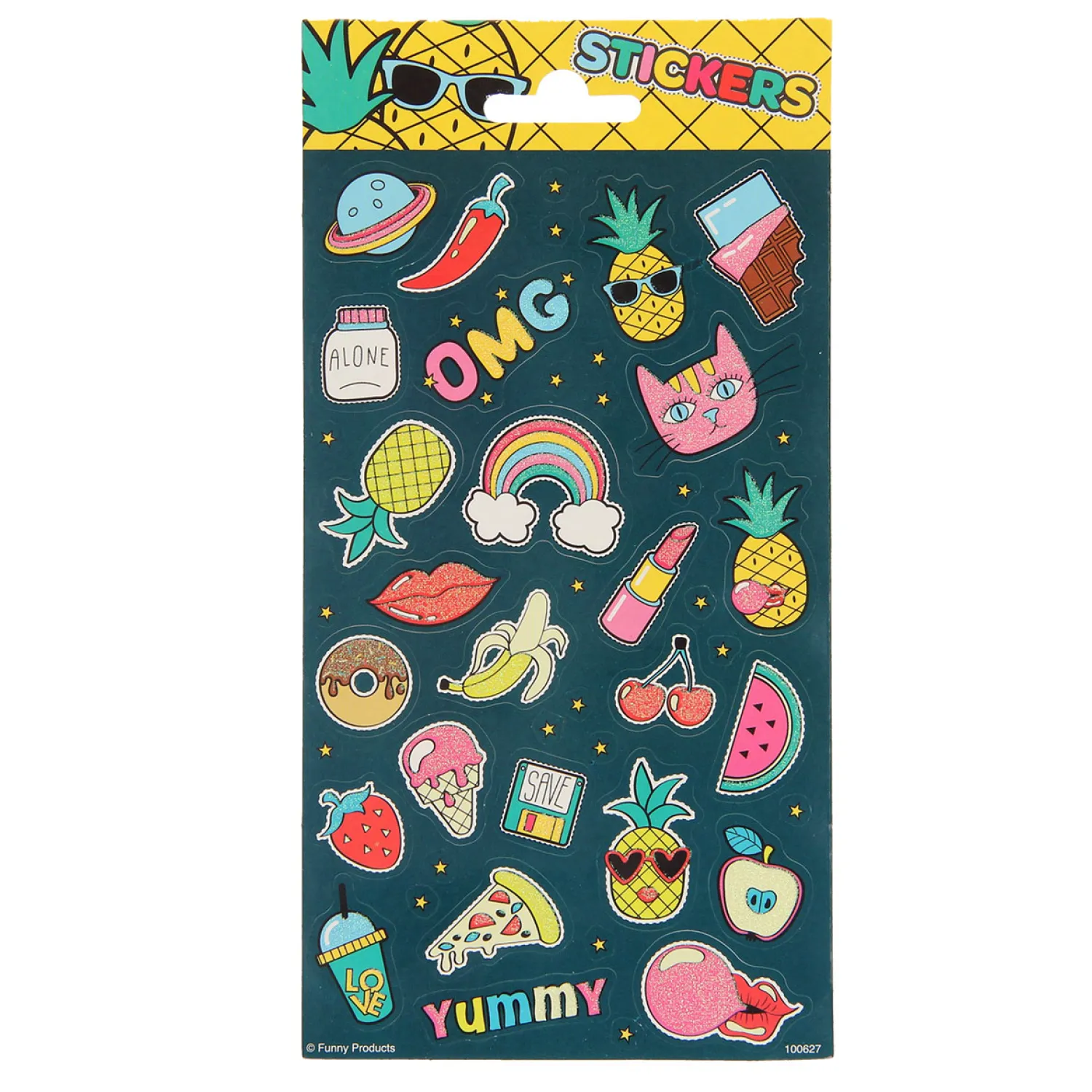 Stickervel Twinkle - Pineapple-Totum New