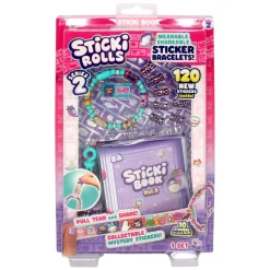 Sticki Boek en Armband met 120 Stickers>Jazwares Hot