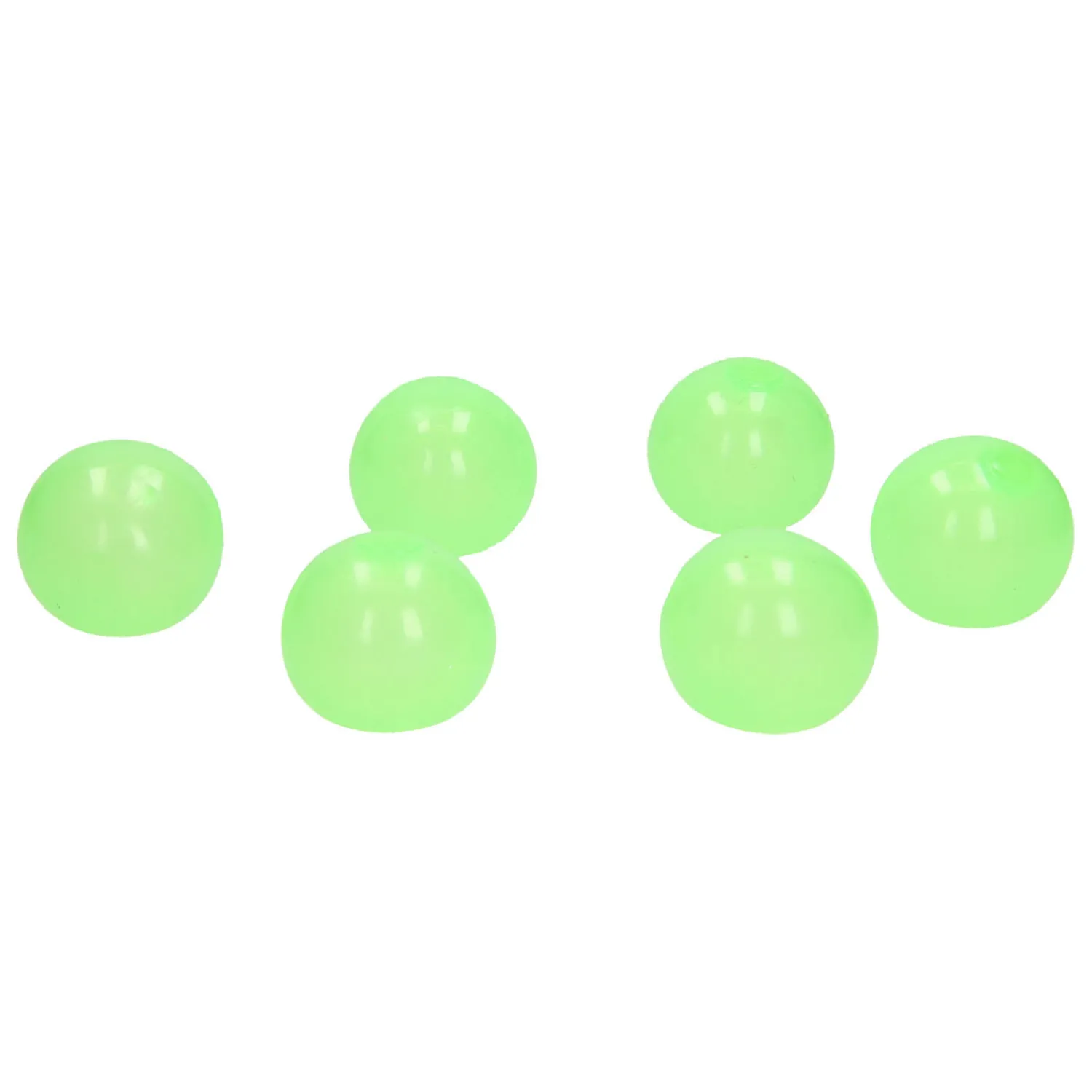 Toi-Toys Sticky Stretch Ballen Glow in the Dark, 12st