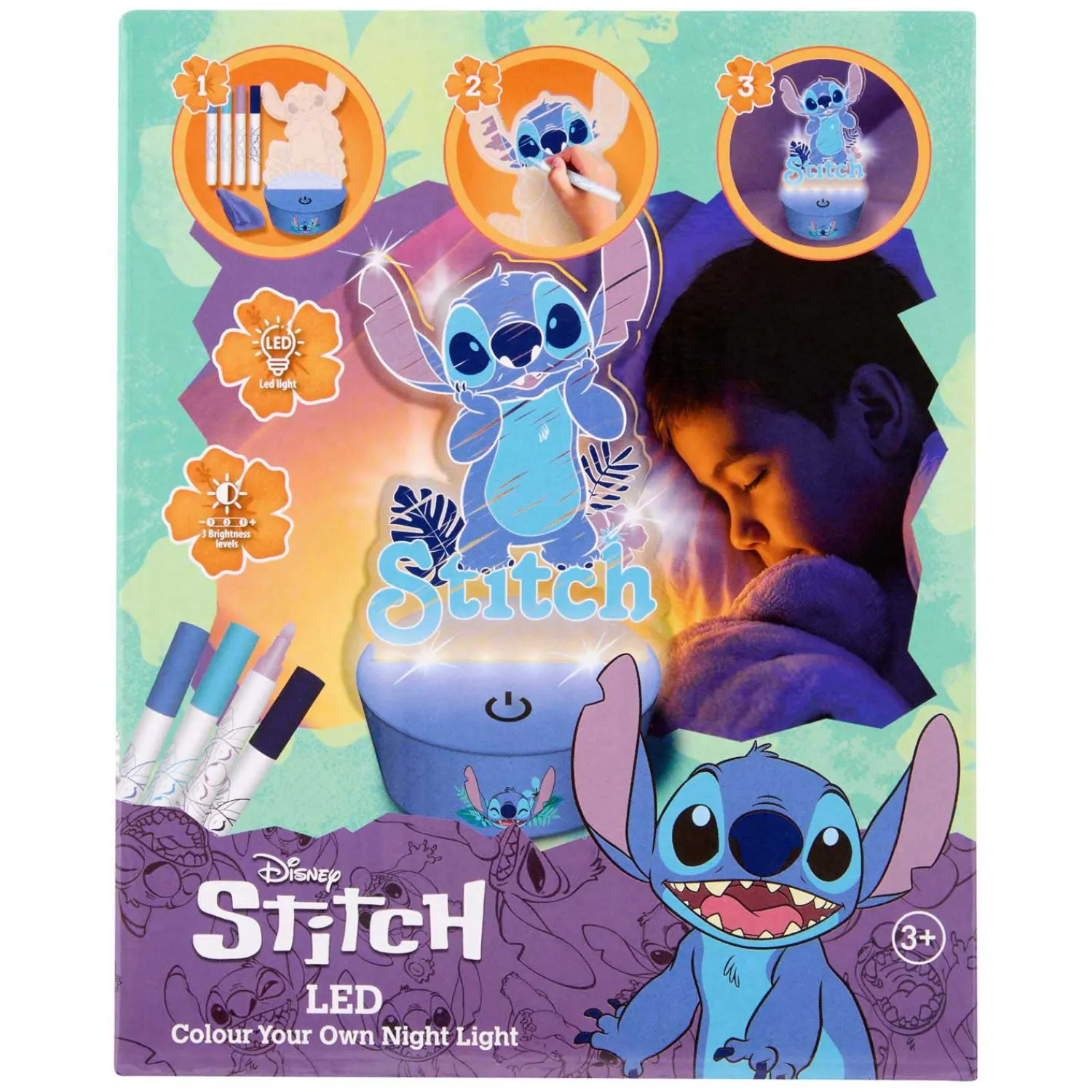 Stitch Maak je eigen LED Nachtlampje>Canenco New