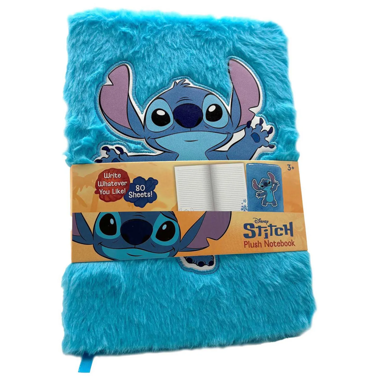 Stitch Pluche Notitieboek- New
